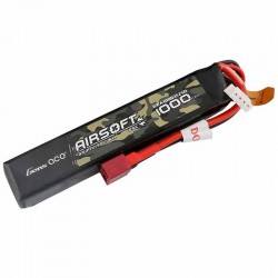 Gens Ace Batería 1000Mah 25C 11.1V Stick T Plug