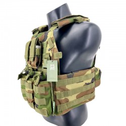 Sixmm Chaleco 6094S MCBK