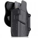 Cytac CY-UHPL Pistolera Universal Light Bearring Holster BK