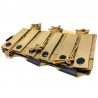 Conquer Porta Cargador Triple Rifle Mag Pouch SW