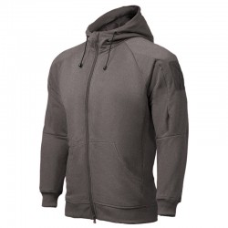 Conquer Fullzip Tactical Hoodie Dark Grey