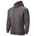 Conquer Fullzip Tactical Hoodie Dark Grey