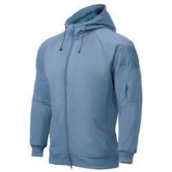 Conquer Fullzip Tactical Hoodie Blue