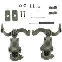 Wosport Tactital MultiI-Angle Rotation Helmet Rail Adapter OD