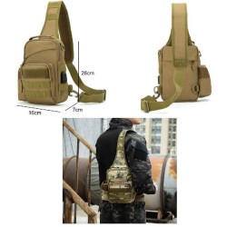 Bandolera Multifuncional 6060 BK