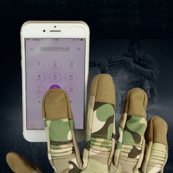 Guantes Tácticos Completos A24 BK