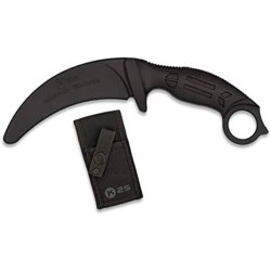 K25 Cuchillo Entrenamiento Karambit BK