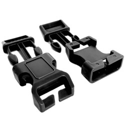 Replacement Buckle Set 2pc BK