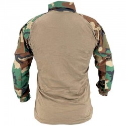 Conquer DLX Tactical T-shirt Woodland