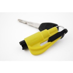 Resqme 2 in 1 Keychain Rescue Tool Yellow