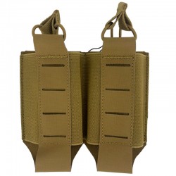 Conquer Tegris Double Rifle Pouch BK