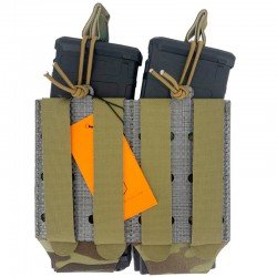 Conquer Tegris Double Rifle Pouch MC