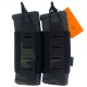 Conquer Tegris Double Rifle Pouch MCBK