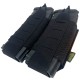 Conquer Tegris Double Rifle Pouch BK