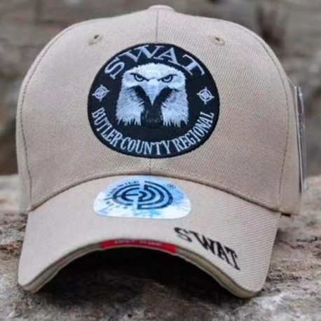 Gorra Béisbol Swat Águila Tan