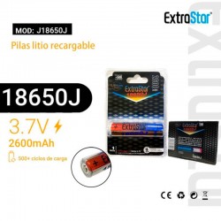 ExtraStar Pila Litio Recargable 2600 mAh 3.7V