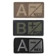 229A-007 Bloodtype Patch A- ACU