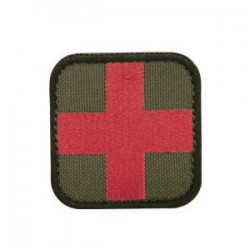 Medic Patch OD/Red