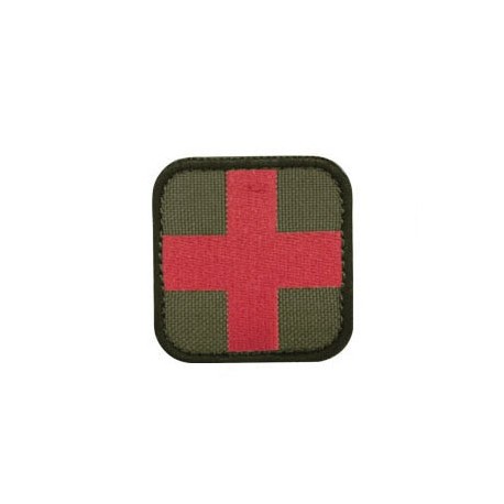 231-001 Medic Patch OD/Red