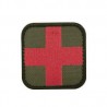 231-001 Medic Patch OD/Red