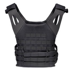 Chaleco JPC Negro para Airsoft – Ligero, Táctico y Modular | Airsoft Galicia