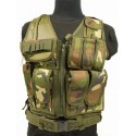 Chaleco táctico CQB Woodland