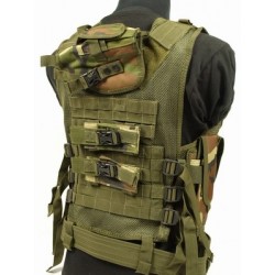 Chaleco táctico CQB Woodland