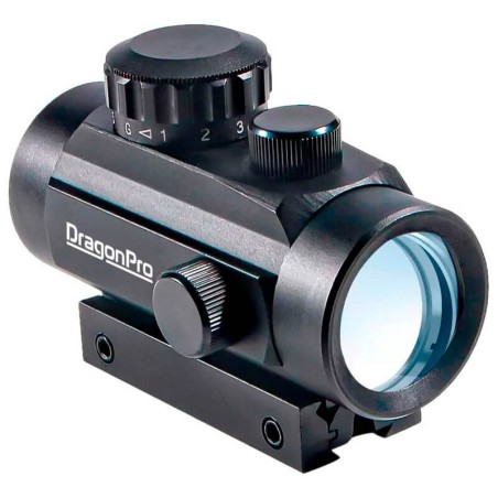 DragonPro Red Dot 1×40 – Punto Rojo Airsoft | Montura 20 mm