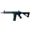 Réplica AEG Rossi Sentinel Epsilon en color negro. Equipado con gatillo electrónico ETU, guardamanos M‑Lok de 9”, gearbox V2 ref