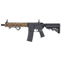 Fusil Specna Arms Daniel Defense RIS III PRIME SA‑P27 Aster II Brushless 10,5" Negro/Bronce – Réplica Airsoft Profesional