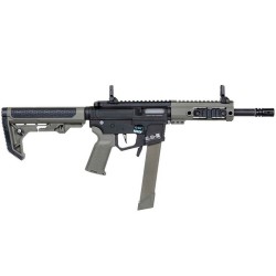 Fusil Specna Arms SA‑FX01 FLEX™ HAL ETU ASG Negro/Verde – Réplica Airsoft Fiable