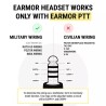 Earmor M32 PLUS MOD4 FG – Auriculares Tácticos con Reducción Activa