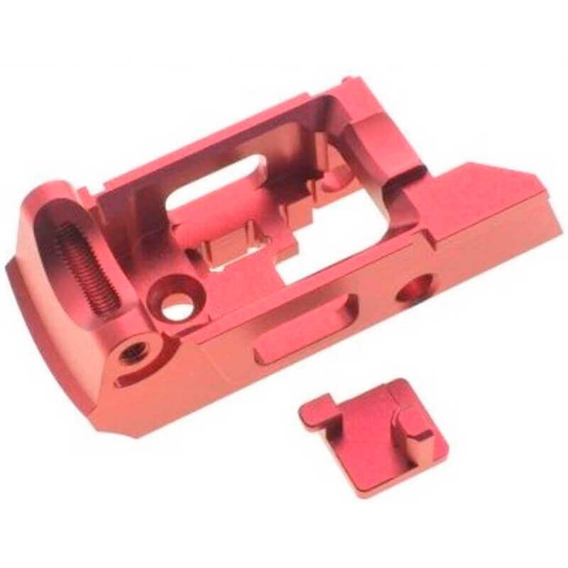 COWCOW AAP01 Aluminum Enhanced Trigger Housing Red | Upgrade Airsoft COWCOW AAP01 Aluminum Enhanced Trigger Housing Red | Upgrade Airsoft