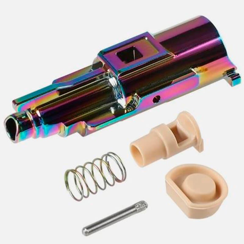 COWCOW AAP01 Aluminum Nozzle Rainbow | Nozzle CNC Airsoft COWCOW AAP01 Aluminum Nozzle Rainbow | Nozzle CNC Airsoft