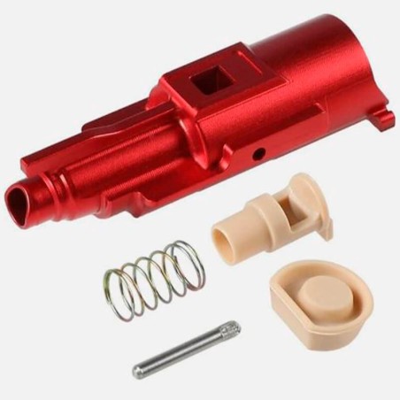 COWCOW AAP01 Aluminum Nozzle Red | Nozzle CNC Airsoft
