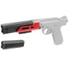 Barrel Extension 130 mm Action Army AAP01/AAP01C Rojo