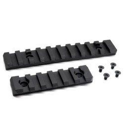 Rail Set CNC Negro para AAP-01 Action Army – Táctico y Modular
