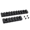 Rail Set CNC Negro para AAP-01 Action Army – Táctico y Modular