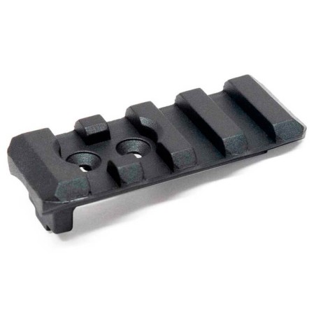 Rail Corto Negro para AAP01/AAP01C – Montaje Compacto