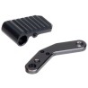 Thumb Stopper negro CNC para AAP-01 – Control refinado y estilo