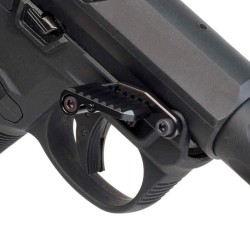 Thumb Stopper negro CNC para AAP-01 – Control refinado y estilo
