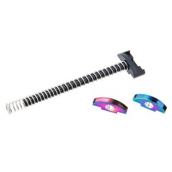 COWCOW AAP01 Aluminium Guide Rod Set Black | Varilla guía aluminio AAP-01