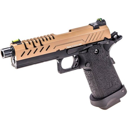 Vorsk Hi-Capa 4.3 Pro Negra y Arena – Pistola Airsoft GBB