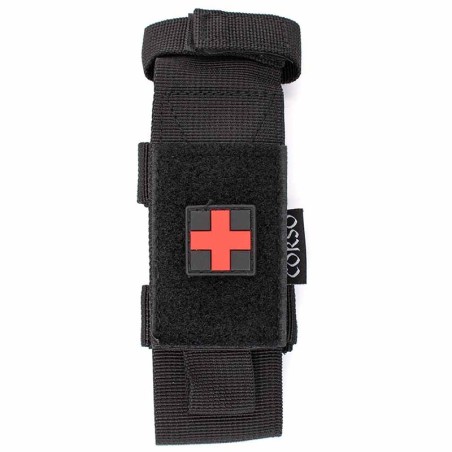 Funda Torniquete/Tijera Corso MOLLE Negra – Accesorio Táctico Airsoft