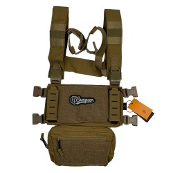 CONQUER Core Chest Rig CB – Chaleco táctico ligero para airsoft.