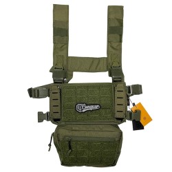 CONQUER Core Chest Rig OD – Chaleco táctico ligero para airsoft.