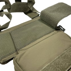 CONQUER Core Chest Rig RG – Chaleco táctico Ranger Green para airsoft.