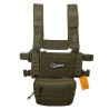 CONQUER Core Chest Rig RG – Chaleco táctico Ranger Green para airsoft.