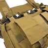 Micro Chest Rig Conquer Coyote Brown – Rig compacto y modular