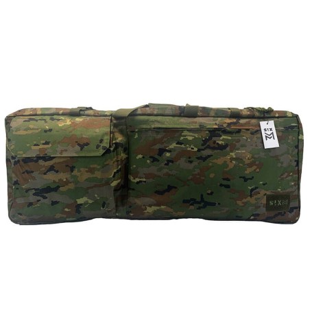 SixMM Battle Ready Bag Spanish Woodland – Funda táctica camuflaje español para transporte de equipo